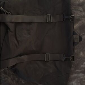 PINK Victoria's Secret Black Travel Bag with Durable Design